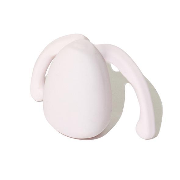 Dame Products - EVA II Hands-Free Couple's Vibrator (Quartz) - CherryAffairs.sg
