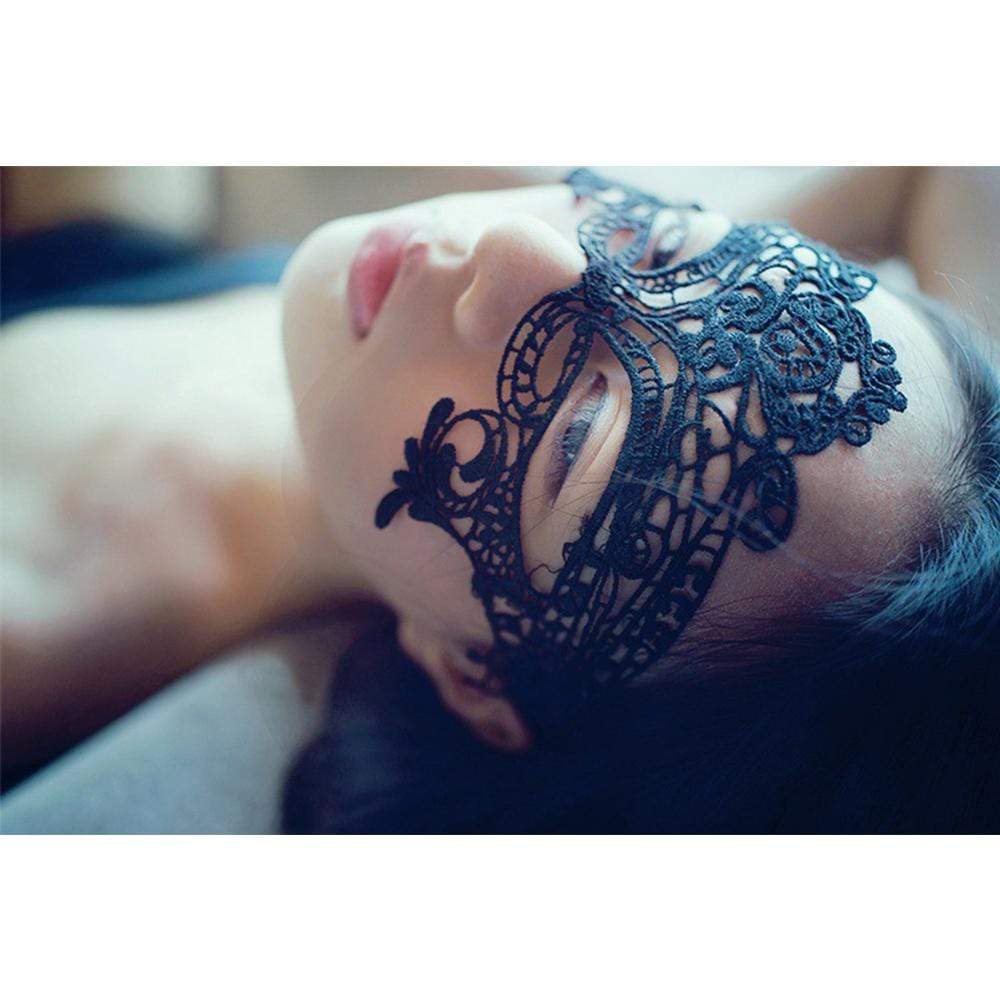 Day Dream - Starfire Inspiring Gothic Eye Mask (Black) DD1006 CherryAffairs