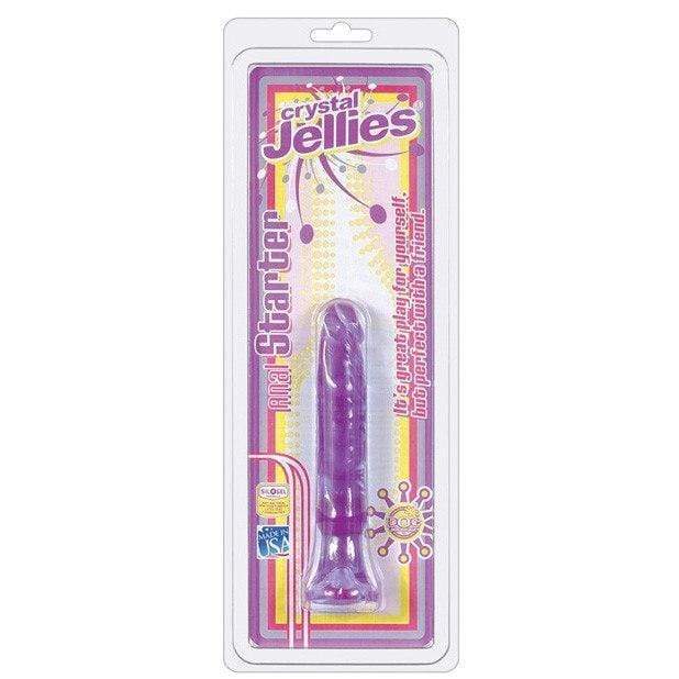 Doc Johnson - Crystal Jellies 6" Anal Starter (Purple) DJ1100 CherryAffairs