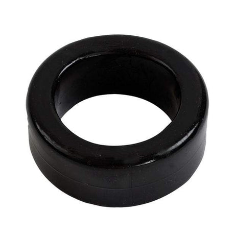 Doc Johnson - Titanmen Tools Cock Ring (Black)    Cock Ring (Non Vibration)