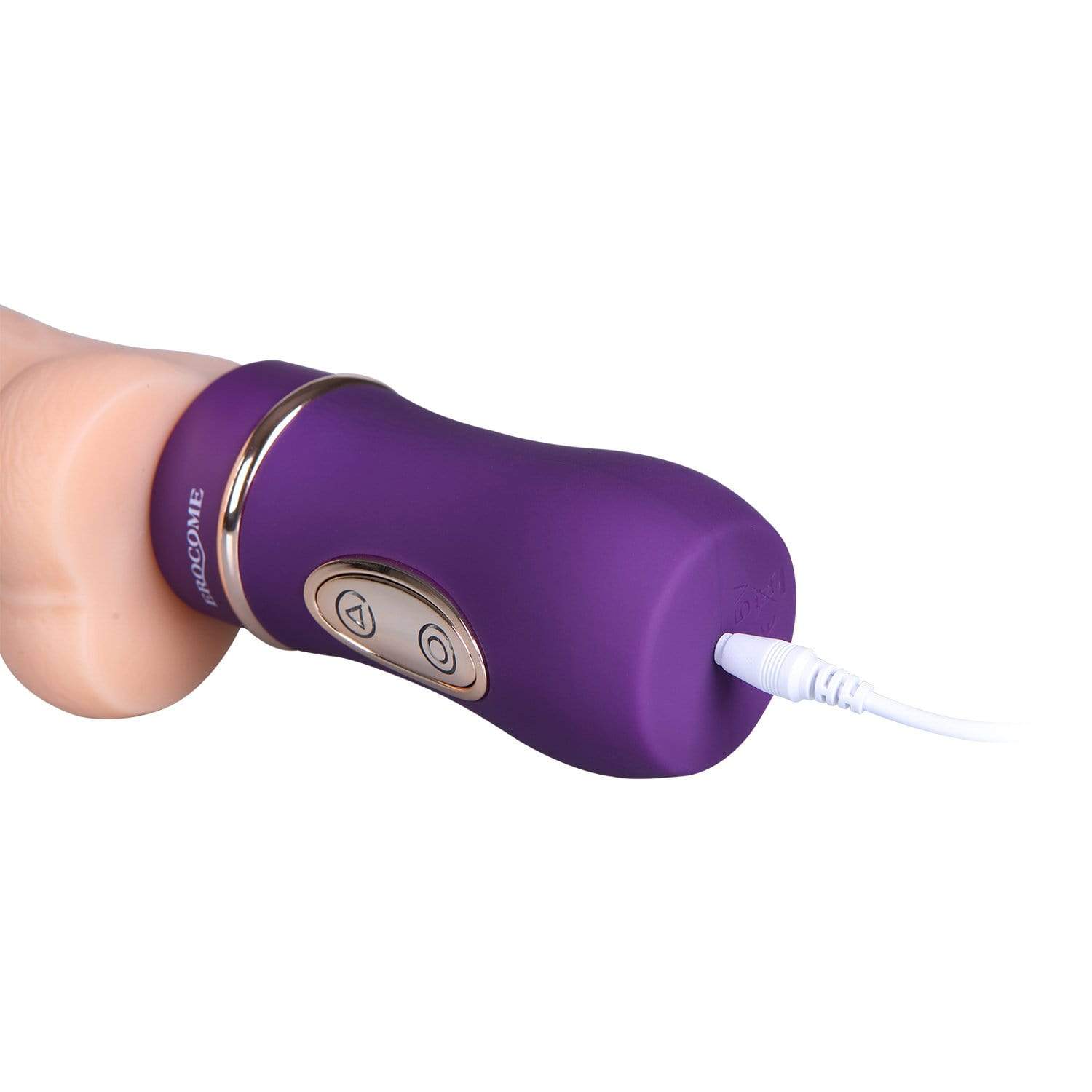 Erocome - Auriga Thrust Realistic Dildo Vibrator (Beige) ERC1010 CherryAffairs