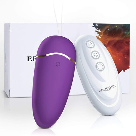 Erocome - UrsaMajor Heat Remote Control Egg Vibrator (Purple) ERC1008 CherryAffairs