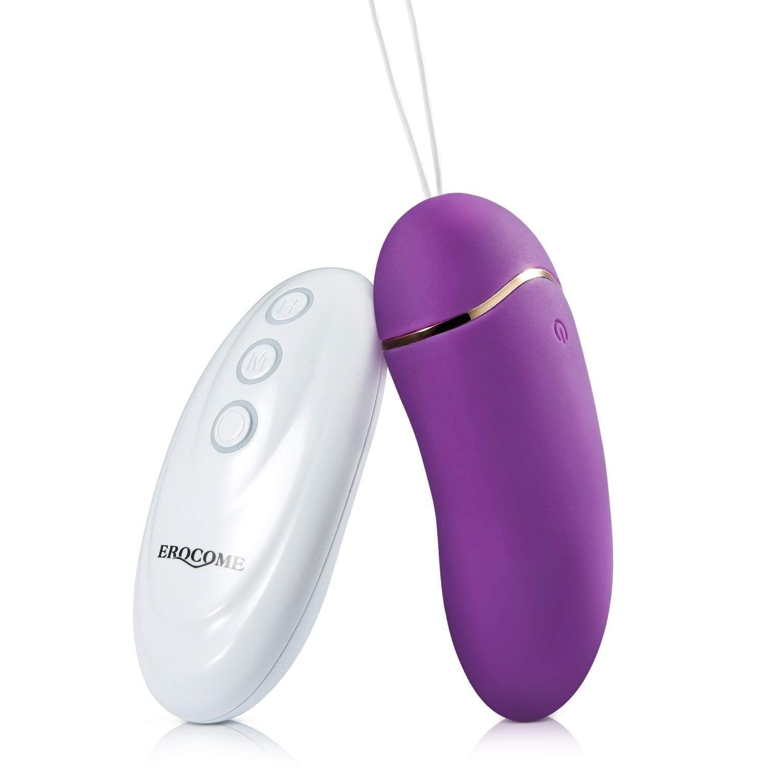 Erocome - UrsaMajor Heat Remote Control Egg Vibrator (Purple) ERC1008 CherryAffairs