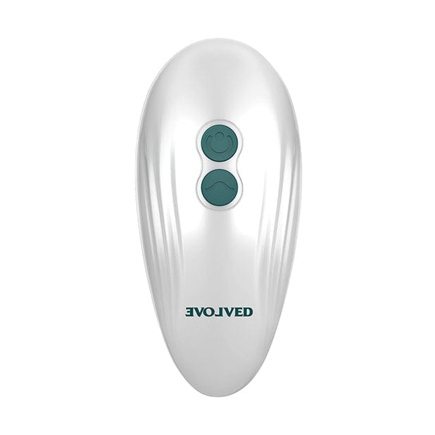 Evolved - Palm Pleasure Rechargeable Clit Massager (Teal) EV1048 CherryAffairs