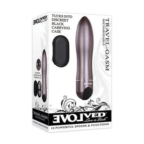 Evolved - Travel Gasm Bullet Vibrator (Grey) EV1011 CherryAffairs