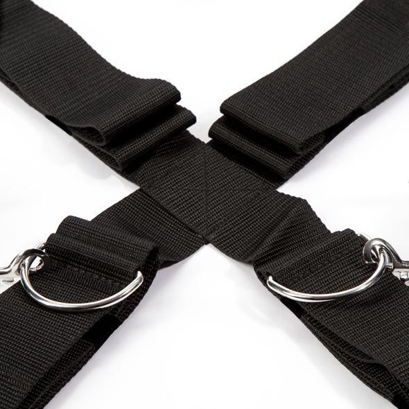 Fifty Shades of Grey - Keep Still Over the Bed Cross Restraint Set - CherryAffairs.sg