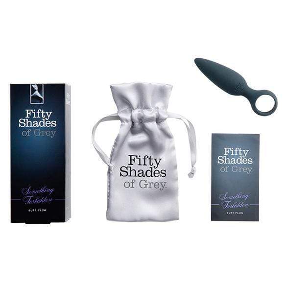 Fifty Shades of Grey - Something Forbidden Silicone Butt Plug - CherryAffairs.sg