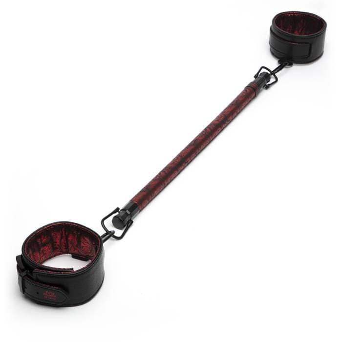 Fifty Shades of Grey - Sweet Anticipation Spreader Bar with Cuffs BDSM (Red) FSG1178 CherryAffairs