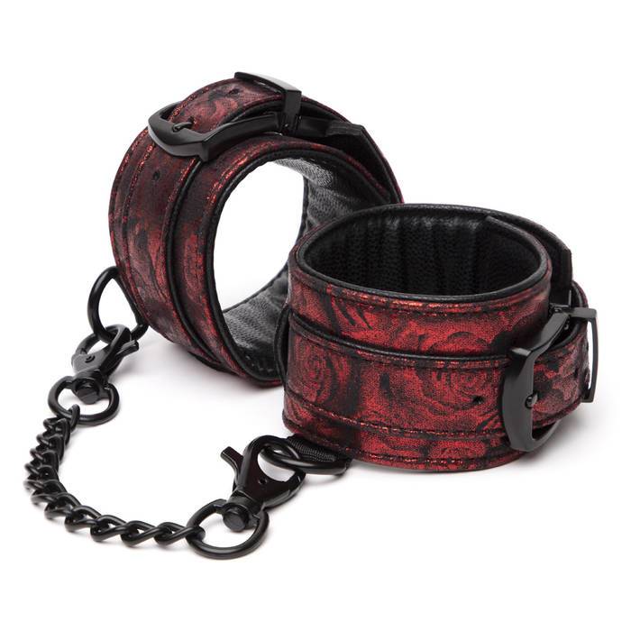 Fifty Shades of Grey - Sweet Anticipation Wrist Cuffs BDSM (Red) FSG1180 CherryAffairs
