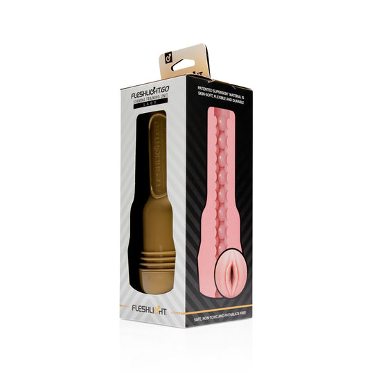 Fleshlight - Fleshlight GO 耐力訓練器自慰器(米色)