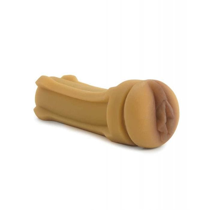 Happy Ending - Just Add Water Shower Stroker Pussy Cup Masturbator (Tan) Masturbator Soft Stroker (Non Vibration)