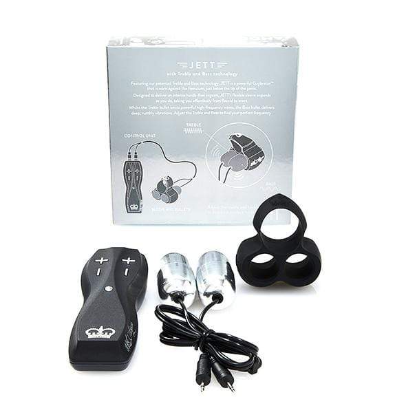 Hot Octopuss - Jett Cock Sleeve with Treble and Bass Technology (Black) HO1010 CherryAffairs