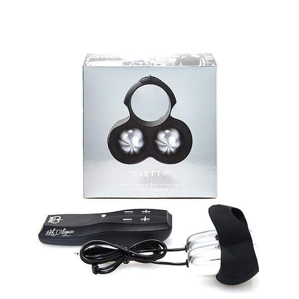 Hot Octopuss - Jett Cock Sleeve with Treble and Bass Technology (Black) HO1010 CherryAffairs
