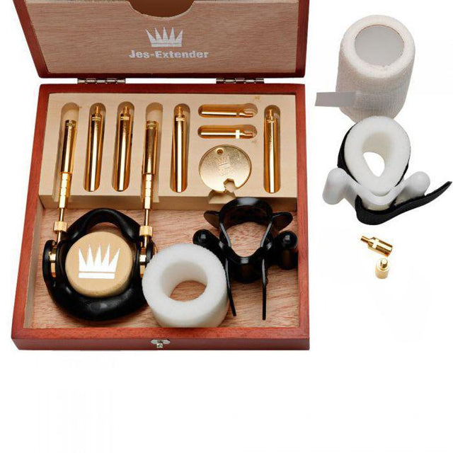 Jes-Extender - Gold Penis Enlarger Kit (Gold) JEX1005 CherryAffairs