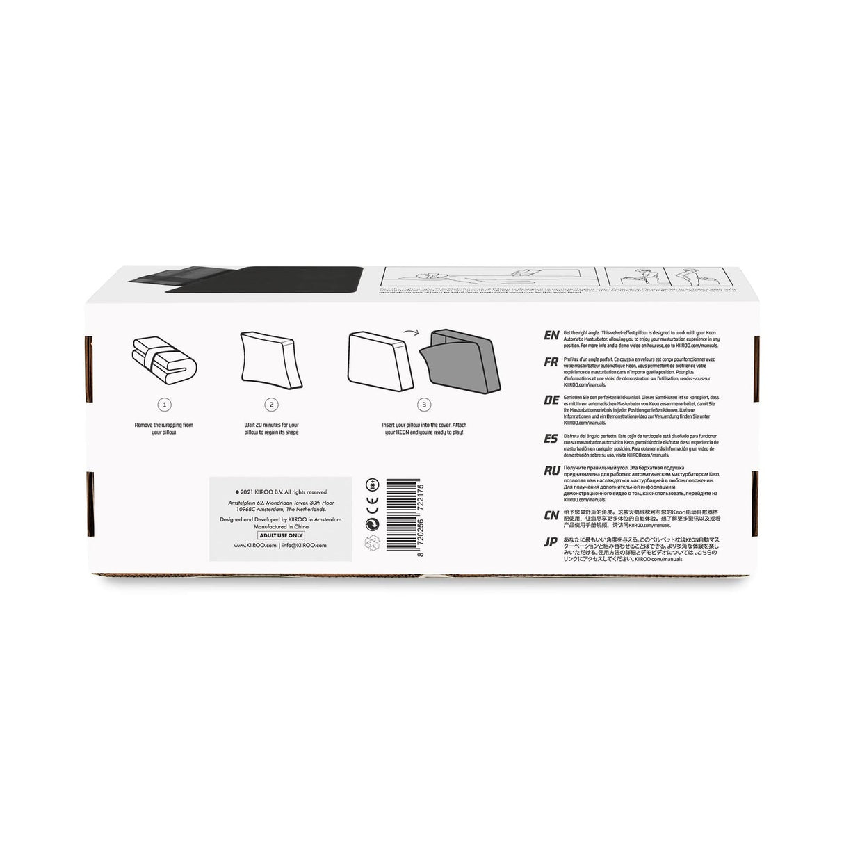 Kiiroo - Keon Masturbator Multifunctional Pillow and Strap Accessories KR1030 CherryAffairs