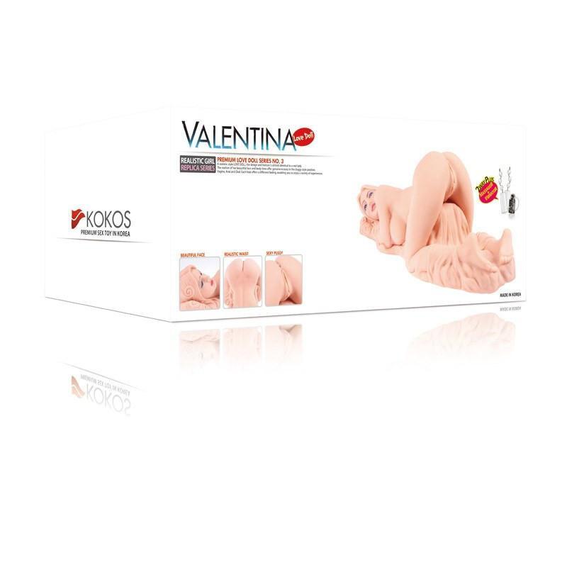 Kokos - Valentina Mini Doll Meiki (Beige) KK1052 CherryAffairs