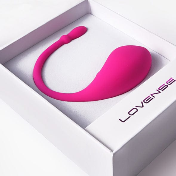 Lovense - Lush App-Controlled Bullet Egg Vibrator (Pink)    Wireless Remote Control Egg (Vibration) Rechargeable
