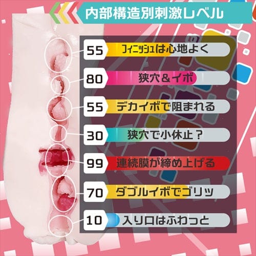 Magic Eyes - Fake Hole Narrow Hole Finisher Onahole (Beige)    Masturbator Vagina (Non Vibration)