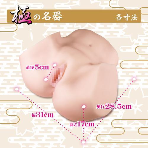 Magic Eyes - Kiwami Wet Vagina Dual Hole Masturbator - CherryAffairs.sg