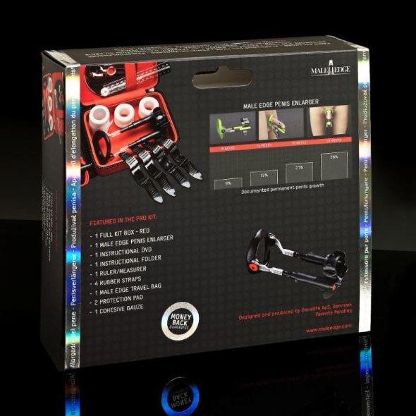 Male Edge - Penis Extender Pro Kit (Black) - CherryAffairs.sg