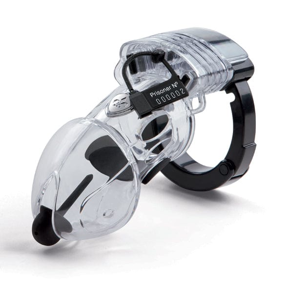 Mystim - Pubic Enemy 2 Chastity Cock Cage  (Clear) MTM1024 CherryAffairs
