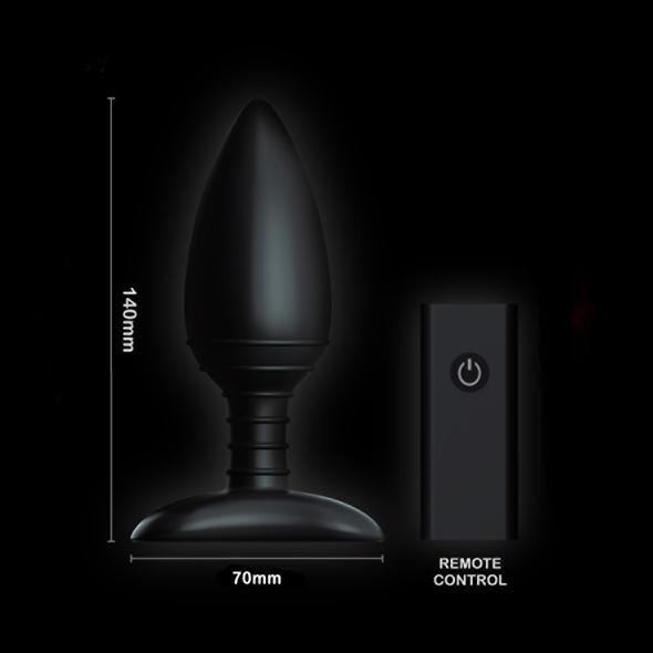 Nexus - Ace Wireless Remote Control Vibrating Butt Plug - CherryAffairs.sg