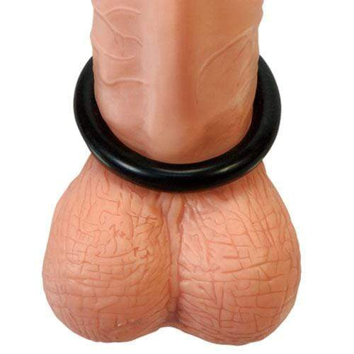 NPG - Via Power Single Cock Ring (Black) NPG1123 CherryAffairs