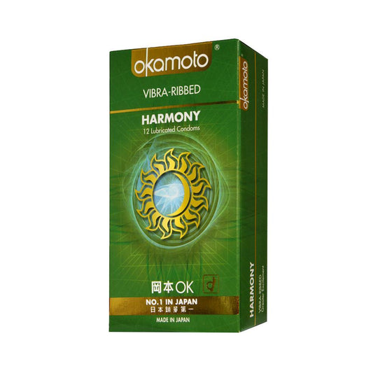 Okamoto - Kondom Harmony Vibra-Beralur