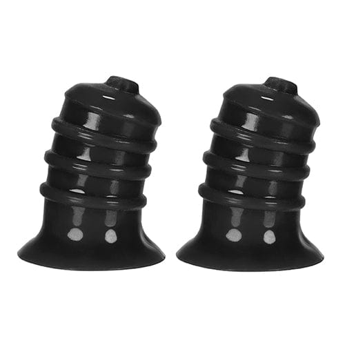 Oxballs - Huj Hunky Junk Elong Nipple Suckers (Black) OX1046 CherryAffairs
