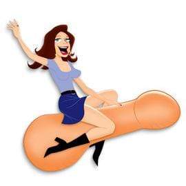 Pipedream - Bachelorette Party Favors Captain Pecker The Part Wrecker (Beige) PD1739 CherryAffairs