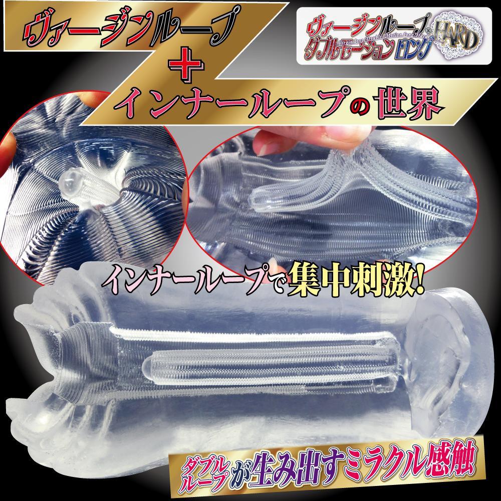 Ride Japan - Original Loop Double Motion Long Hard Onahole (Clear) RJ1018 CherryAffairs