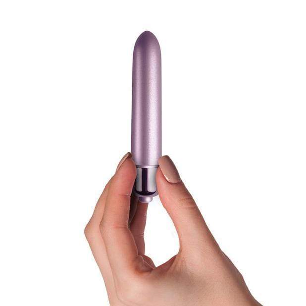 RocksOff - Touch of Velvet Bullet Vibrator (Purple) Bullet (Vibration) Non Rechargeable