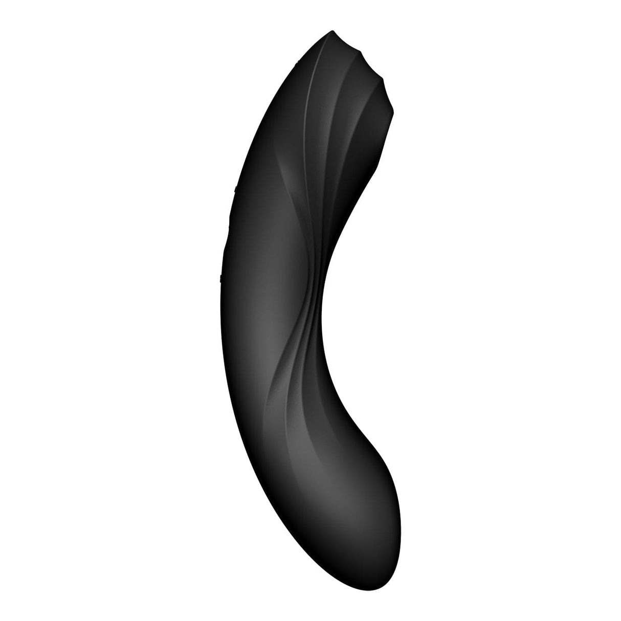 Satisfyer - Curvy Trinity 4 Insertable G-Spot Clitoral Air Stimulator Vibrator (Black) G Spot Dildo (Vibration) Rechargeable