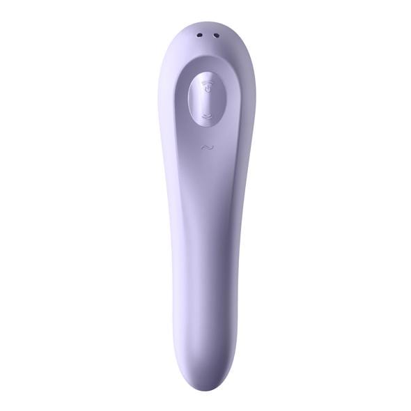 Satisfyer - Dual Pleasure App-Controlled Clitoral Air Stimulator Vibrator (Mauve) STF1136 CherryAffairs