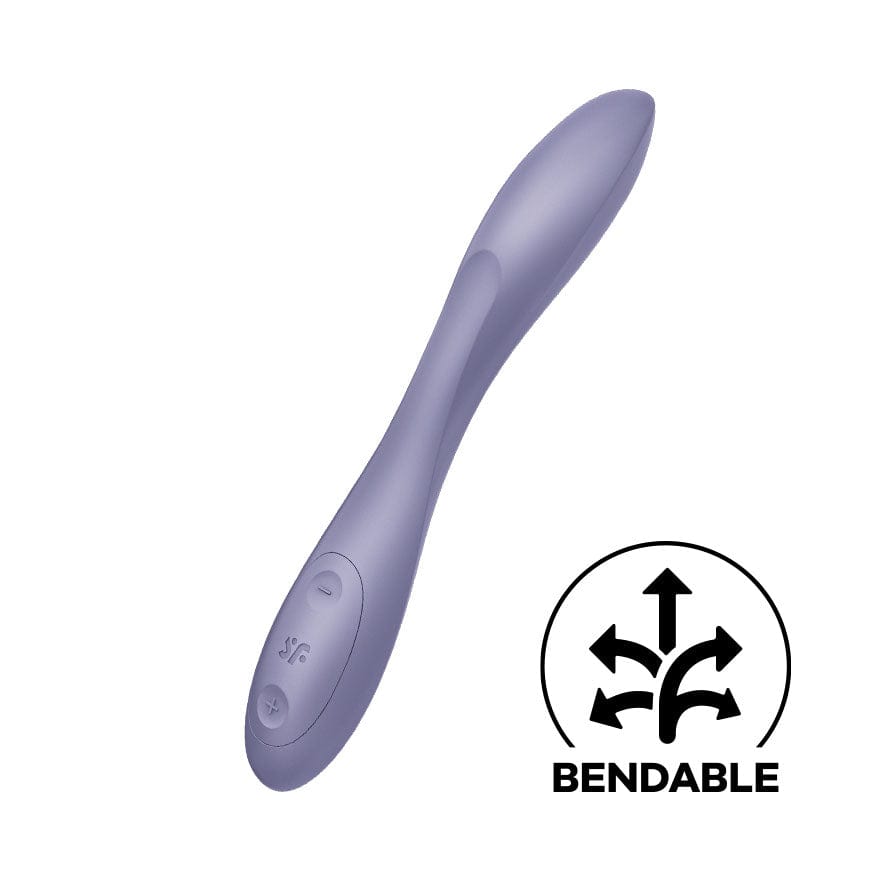 Satisfyer - Flex 2 G-Spot Vibrator (Violet)    G Spot Dildo (Vibration) Rechargeable