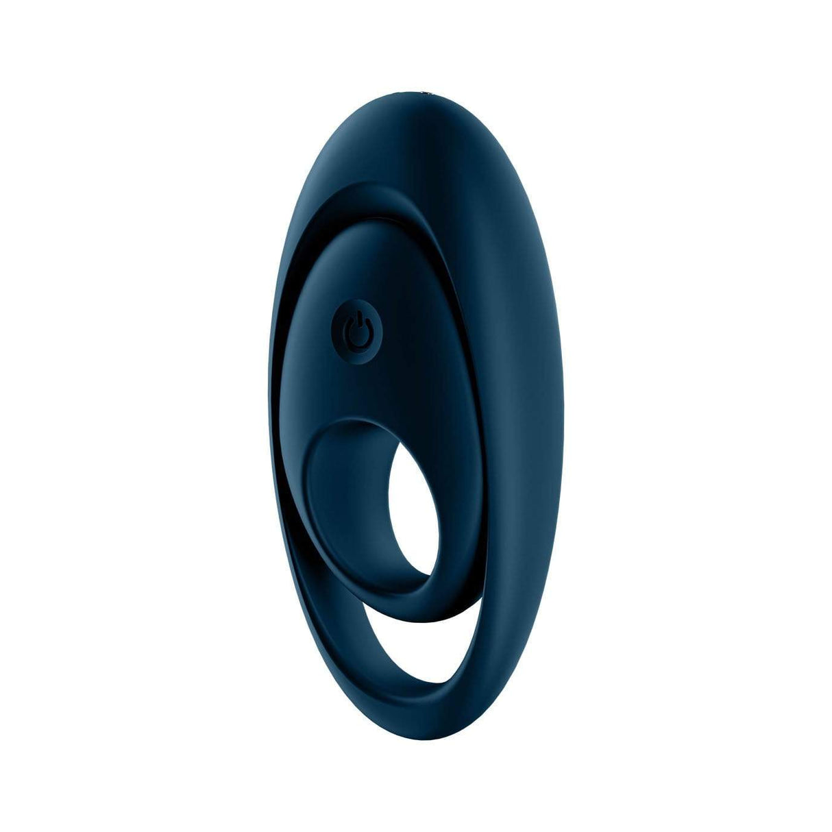 Satisfyer - Glorious Duo Silicone Vibrating Cock Ring (Black) STF1205 CherryAffairs