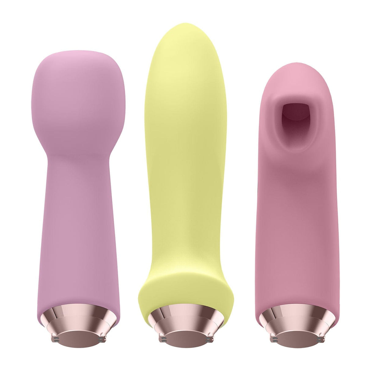 Satisfyer - Marvelous Four Clitoral Air Pulse Vibrator Set (Multi Colour) STF1221 CherryAffairs