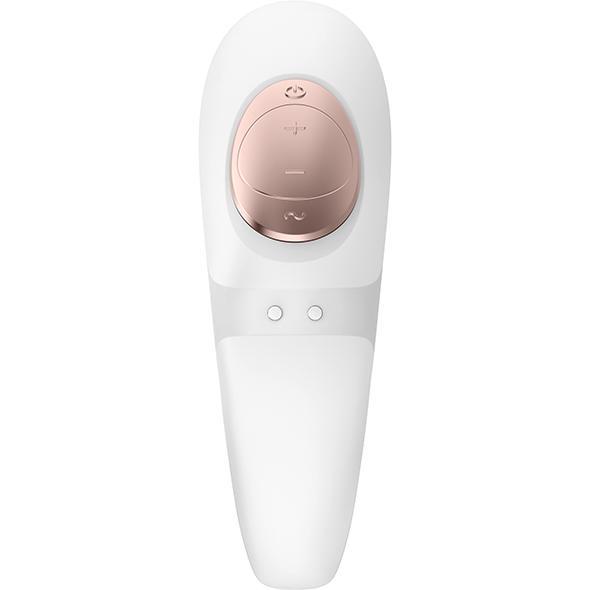 Satisfyer - Pro 4 Couples' Vibrator (White) STF1008 CherryAffairs