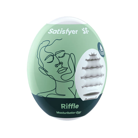 Satisfyer - Telur Masturbator Riffle (Hijau)
