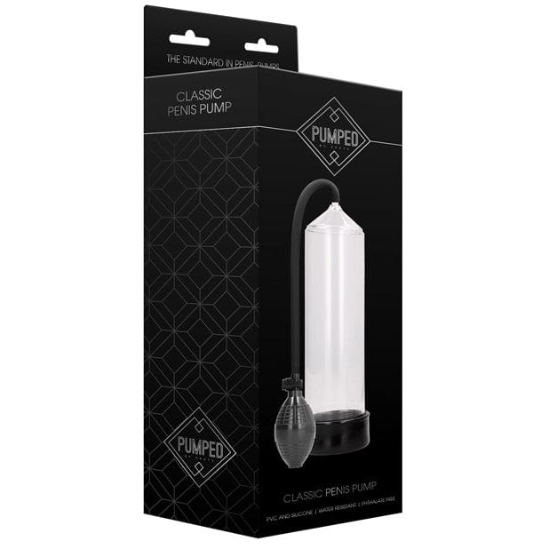 Shots - Pumped Classic Transparent Penis Pump (Clear) ST1061 CherryAffairs