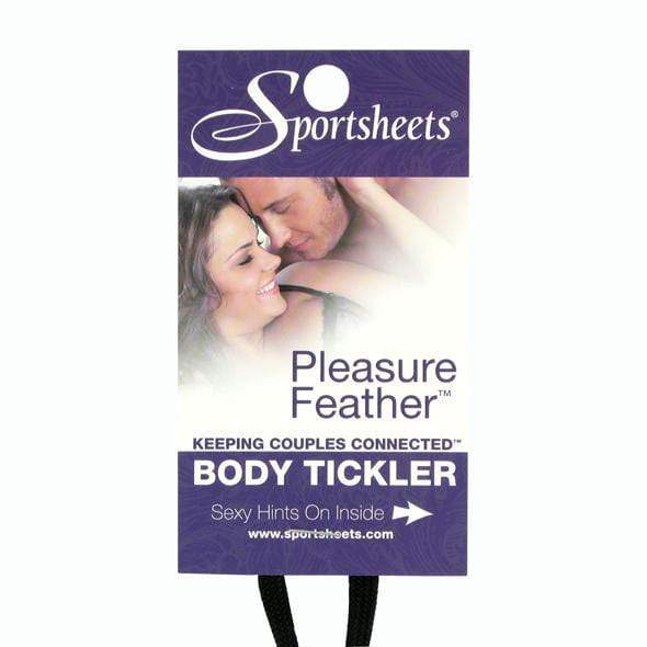 Sportsheets - Pleasure Feather Tickler (Rose) - CherryAffairs.sg