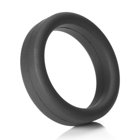 Tantus - Super Soft C-Ring (Black) - CherryAffairs.sg