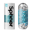 Tenga - 01 Tetra Spinner Masturbator Soft Stroker (Blue) TE1103 CherryAffairs