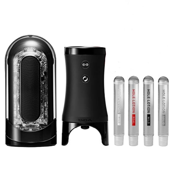Tenga - Flip Zero 0 Electronic Vibrotation Male Masturbator (Black) Masturbator Soft Stroker (Vibration) Rechargeable