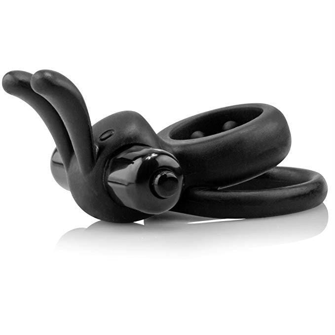 TheScreamingO - Ohare Rabbit Vibrating Cock Ring (Black) TSO1100 CherryAffairs
