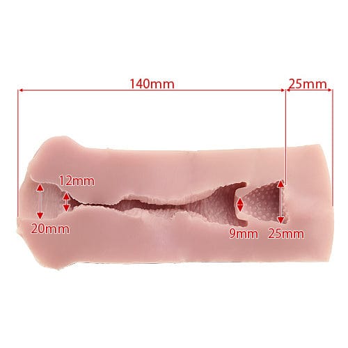 Tomax - Lilith Uterus Soft Masturbator Onahole (Beige) TM1048 CherryAffairs