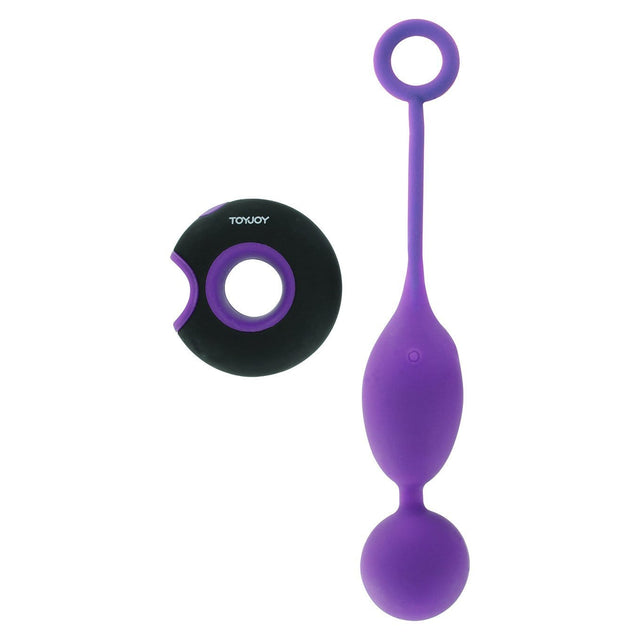 ToyJoy - Caresse Embrace ll Kegel Balls (Purple) - CherryAffairs.sg