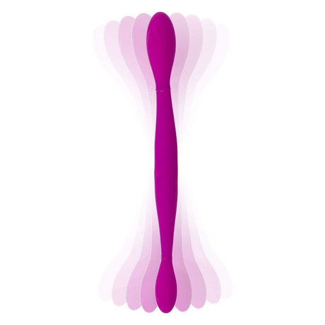 ToyJoy - Infinity Double Dildo Vibrator (Pink) TJ1072 CherryAffairs