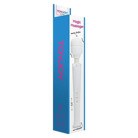 ToyJoy - Magic Massager (White) - CherryAffairs.sg