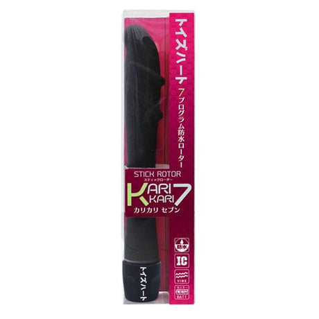 Toysheart - Stick Rotor Crispy Kari Kari 7 Onahole (Black) TH1219 CherryAffairs